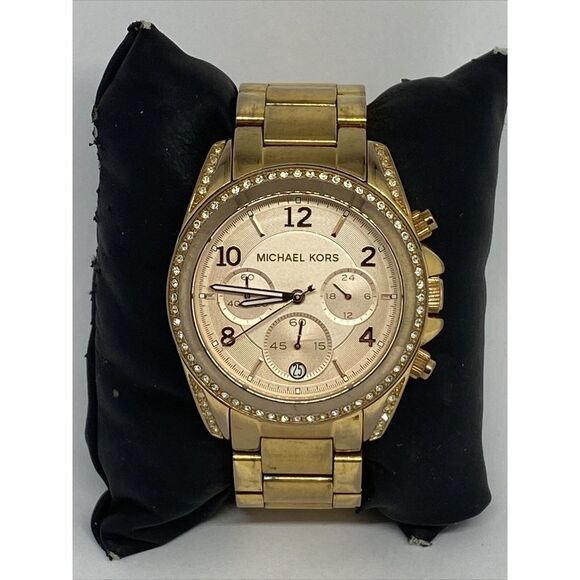 Michael Kors Blair MK5263 Women's Stainless Steel Analog Dial Quartz Watch EY890 - Picture 1 of 12